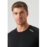 Björn Borg - Borg Athletic T-Shirt - Sportshirt - Zwart - Gerecycled Polyester