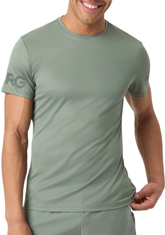 Björn Borg - Light T-shirt - Groen - 100% Gerecycled Polyester