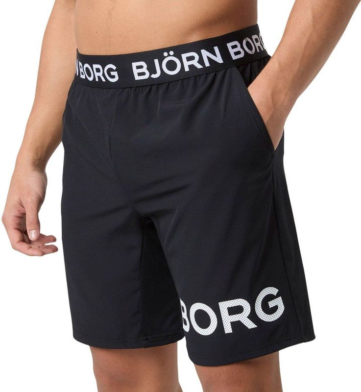 Björn Borg - Borg Shorts - Korte Broek - Zwart - Gerecycled Polyester