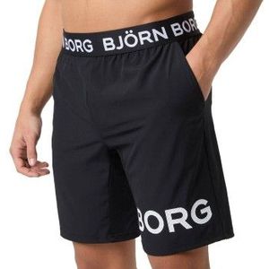 Björn Borg - Borg Shorts - Sportbroek - Black Beauty - 4-way Stretch
