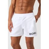Björn Borg - Men Borg Short - Sportbroek - Brilliant White - Gerecycled Materiaal