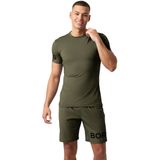 Björn Borg - Borg T-Shirt - Sportshirt - Forest Night - Gerecycled Polyester