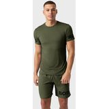 Björn Borg - Borg T-Shirt - Sportshirt - Forest Night - Gerecycled Polyester