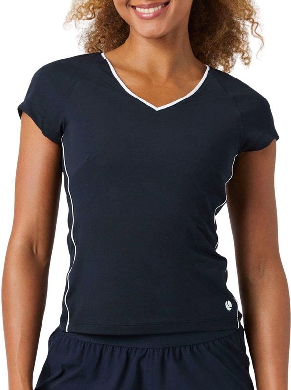 Bj_x001A_rn Borg V-hals T-shirt Dames - Sportief Design - Gerecycled Polyester