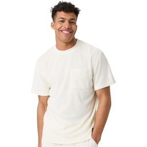 Björn Borg - Borg T-Shirt - Off White - Katoen - Oversized Pasvorm