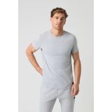 Björn Borg - Centre T-Shirt - Lichtgrijs Melange - Heren T-Shirt