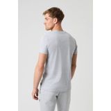 Björn Borg - Centre T-Shirt - Lichtgrijs Melange - Heren T-Shirt