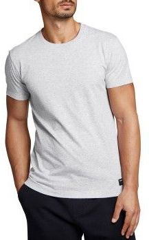 Björn Borg - Centre T-Shirt - Lichtgrijs Melange - Heren T-Shirt