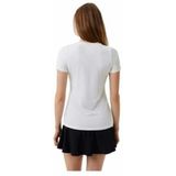 Björn Borg - Ace Slim T-Shirt - Sportshirt - Brilliant White - Gerecycled Polyester