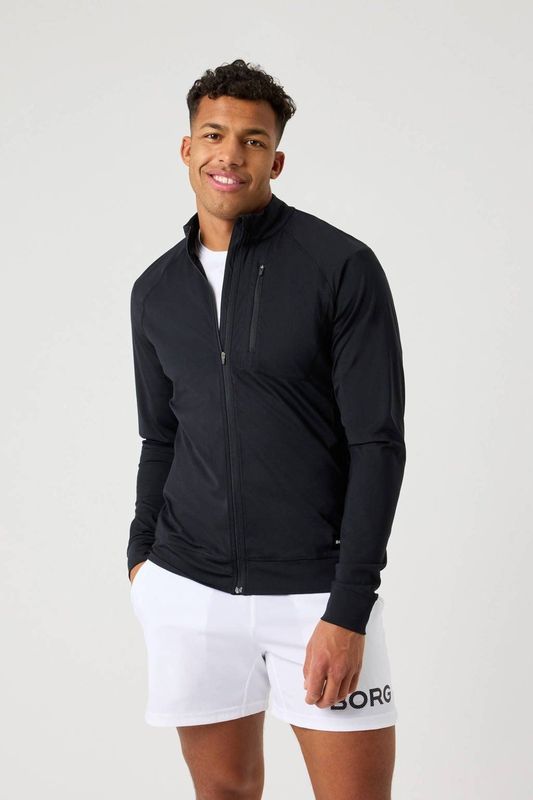 Björn Borg - Borg Training Midlayer - Jack - Zwart