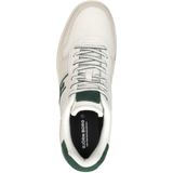 Björn Borg - Sneakers - Wit/Groen - Platte Zool - Vetersluiting