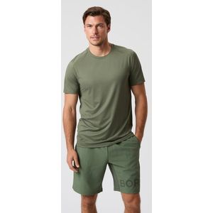 Björn Borg - Athletic T-Shirt - Lichtgewicht - Gerecycled Polyester - Heren