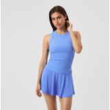 Björn Borg - Ace Pocket Ribbed Tank Top - Zwart - Gerecycled Polyamide Stretch