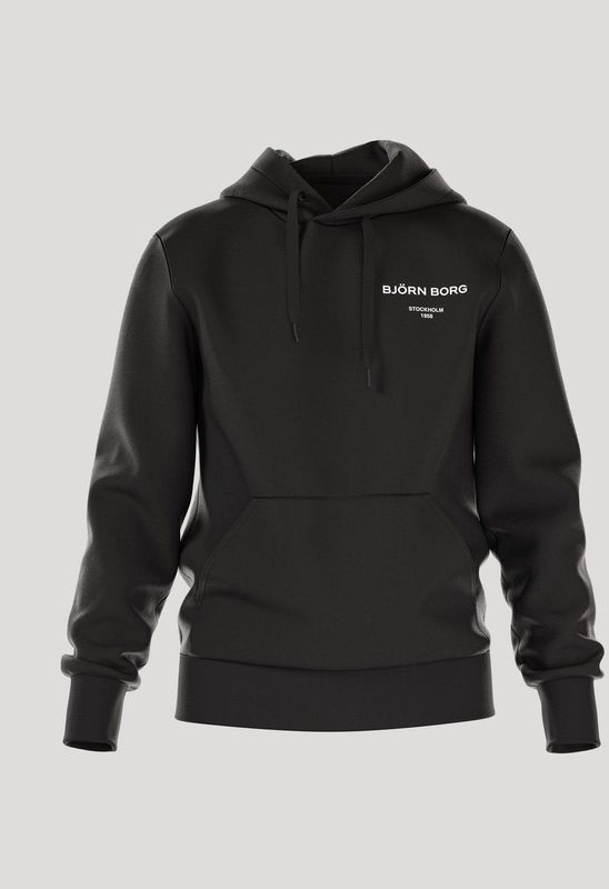 Björn Borg - Essential 1 - Hoodie - Zwart - Katoen
