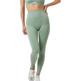 Björn Borg - Studio Seamless Ribbed Tights - Dames Trainingspanty - Zwart - Slim-fit