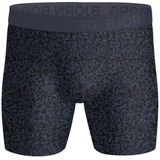 Bjorn Borg - Sports Microfiber Boxers - Navy Blauw - Set van 2