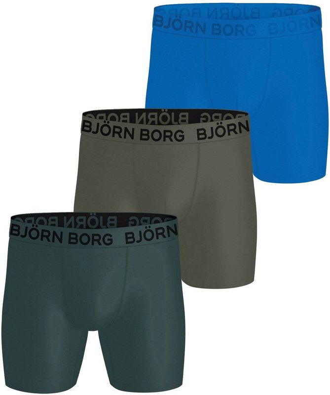 Björn Borg - Sports Microfiber - Boxershorts - 3-pack
