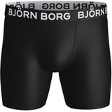 Bjorn Borg - Microfiber Boxershorts - 5-Pack - Zwart, Blauw, Print, Navy Blauw, Grijs