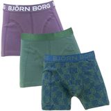 Cotton Stretch - Boxershorts 3-Pack - Rood - Katoen