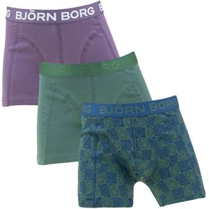 Cotton Stretch - Boxershorts 3-Pack - Rood - Katoen