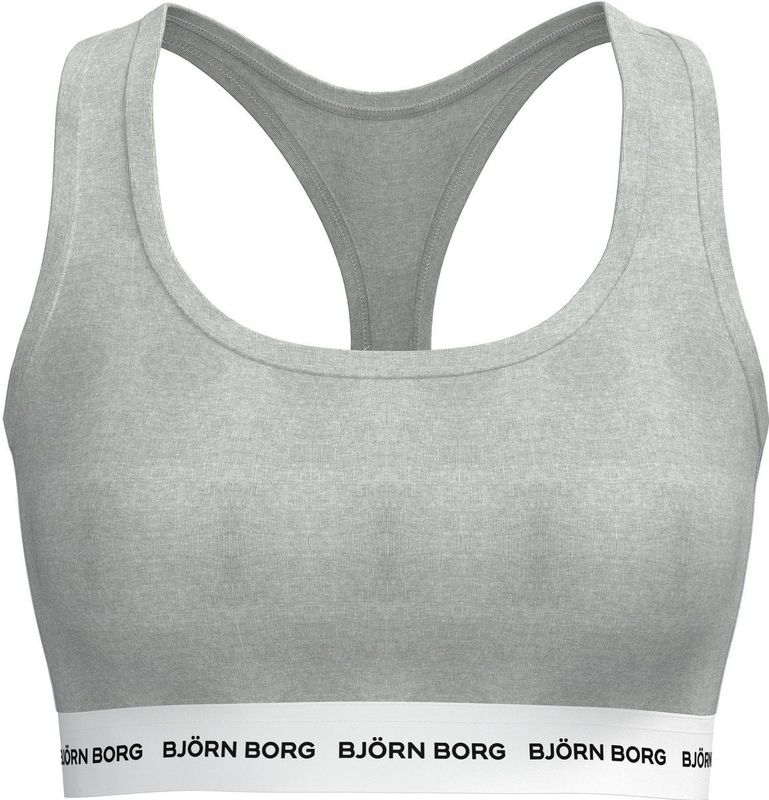 Björn Borg - Logo Soft Top - Dames - Zwart - Katoen - Racerback ontwerp