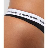 Björn Borg - Logo String - Set van 3 - Zwart - Katoen