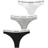 Björn Borg - Logo String - Set van 3 - Zwart - Katoen