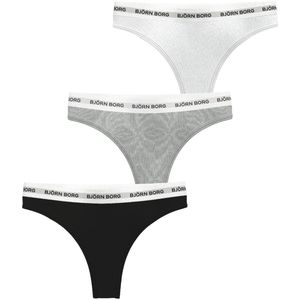 Björn Borg - Logo String - Set van 3 - Zwart - Katoen