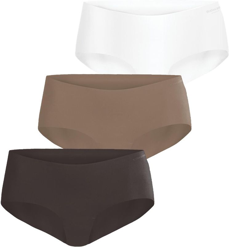 Björn Borg - Invisible Hipster - Dames Ondergoed - 3-Pack - Zacht Gerecycled Polyamide