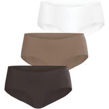 Björn Borg - Invisible Hipster - 3-Pack - Zacht - Recycled Polyamide - Katoenvoering