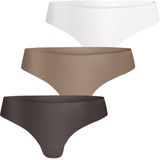 Björn Borg - Invisible String - Bruin - 3-pack - Dames