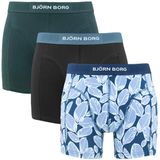 Bjorn Borg - Premium Biologisch Katoenen Boxershorts - Blauw - 3-pack