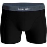 Bjorn Borg - Cotton Stretch - Boxershorts - Blauw - Katoen - Set van 2