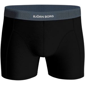 Bjorn Borg - Cotton Stretch - Boxershorts - Zwart - Set van 2