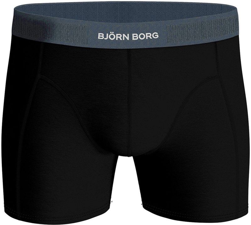 Bjorn Borg - Cotton Stretch - Boxershorts - Blauw - Katoen - Set van 2