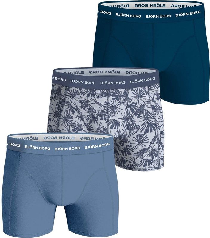 Bjorn Borg - Cotton Stretch - Boxershorts - Navy Blauw - 3-pack