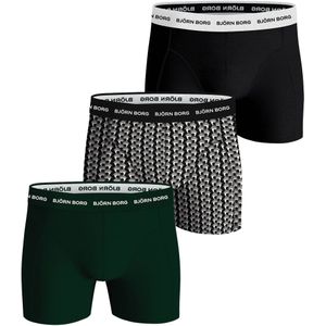 Bjorn Borg - Cotton Stretch - Boxershorts - Zwart - 3-pack