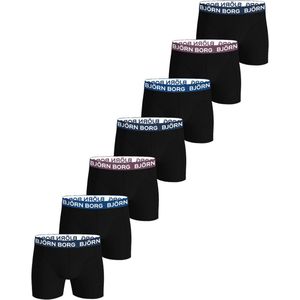 Bjorn Borg - Cotton Stretch - Boxershorts - Zwart - 7-pack