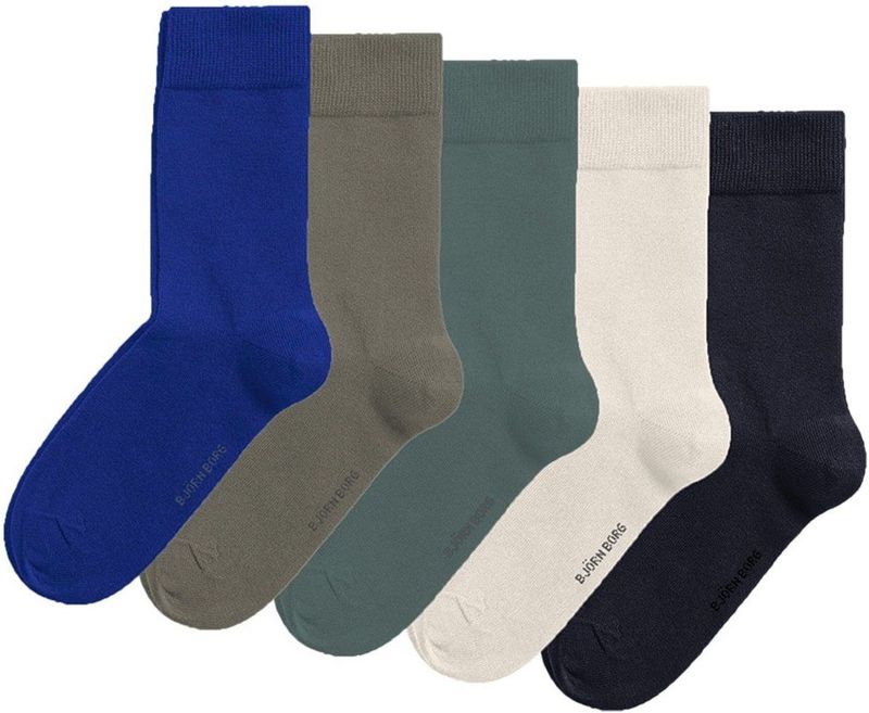 Björn Borg - Essential Ankle Socks - Enkelsokken - 5-pack
