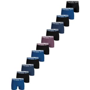 Björn Borg - Boxershorts - Zwart - Katoen - Voordeel 12 Pack