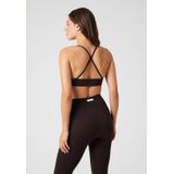 Björn Borg - Studio Seamless Ribbed Strap Bra - Sportbeha - Zwart