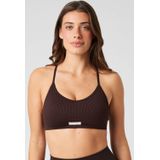 Björn Borg - Studio Seamless Ribbed Strap Bra - Sportbeha - Zwart