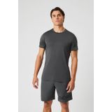 Björn Borg - Borg Sport - T-Shirt - Asphalt - Regular Fit