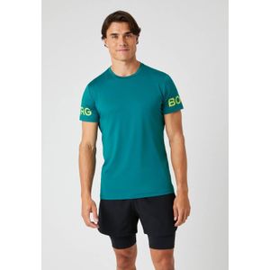 Björn Borg - Borg T-Shirt - Shaded Spruce - Heren T-Shirt