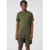 Björn Borg - Borg T-Shirt - Zwart - Gerecycled Polyester - Kinderen