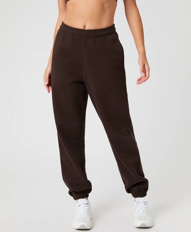 Studio - Oversized Joggingbroek - Hoog Getailleerd - Zacht - Biologisch Katoen en Gerecycled Polyester