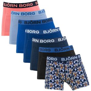 Boxershorts - Assorted Colors - 7-pack - Katoen Stretch