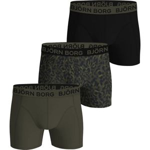 Bjorn Borg - Boxershorts - Groen - Cotton Stretch - 3-Pack