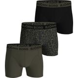 Bjorn Borg - Boxershorts - Groen - Cotton Stretch - 3-Pack