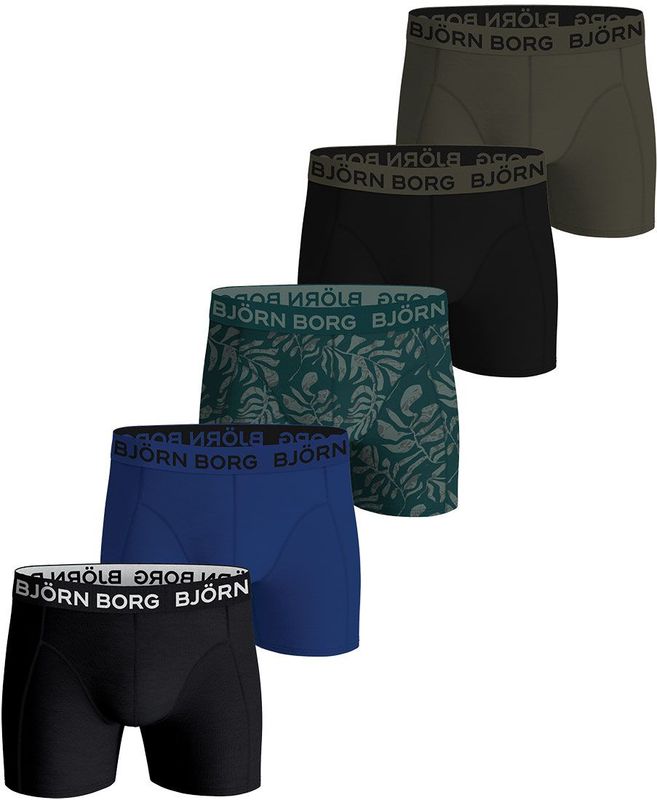 Boxershorts - Assortiment - 5-pack - Katoen Stretch - Junior